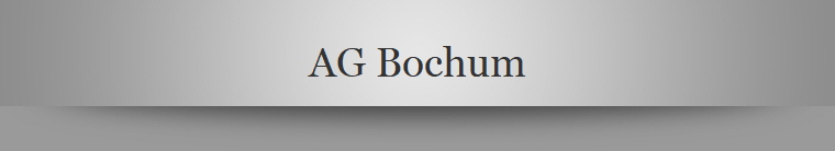 AG Bochum