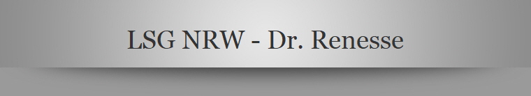 LSG NRW - Dr. Renesse
